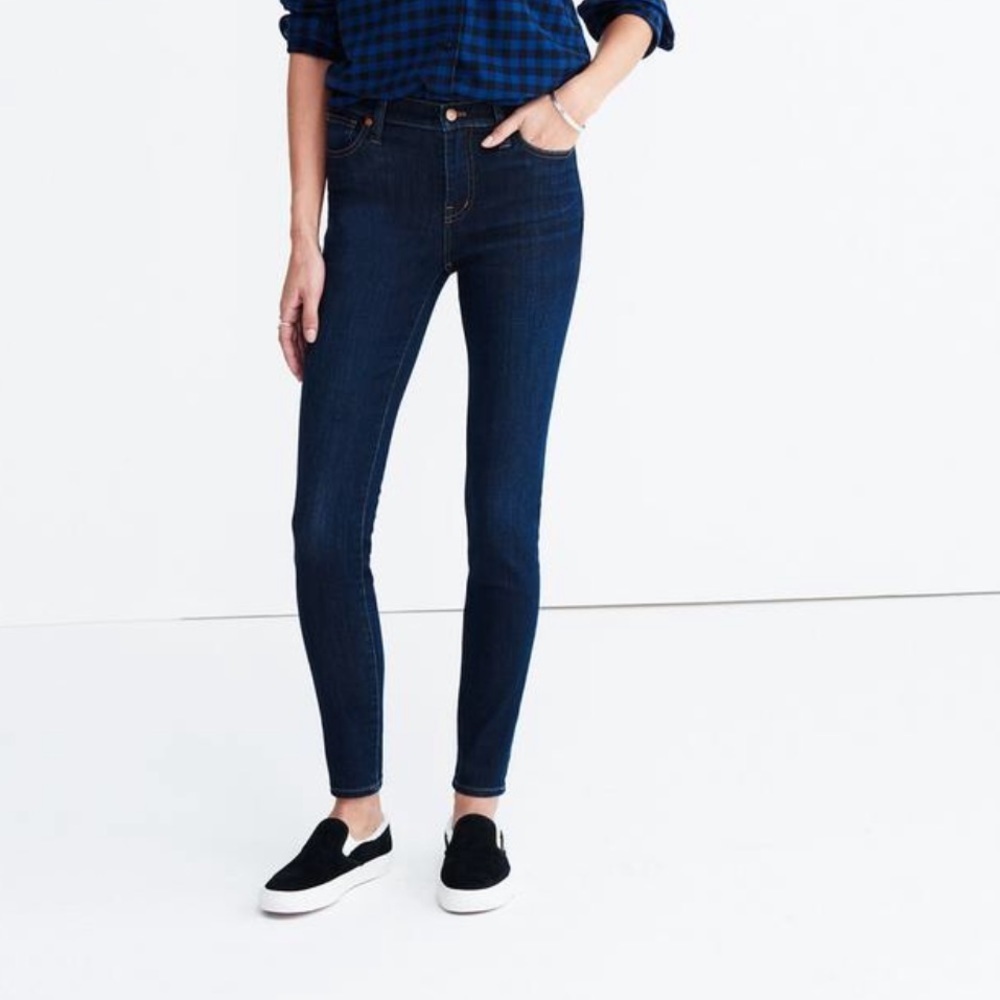 • Madewell • Skinny Jeans Dark Blue Wash 24